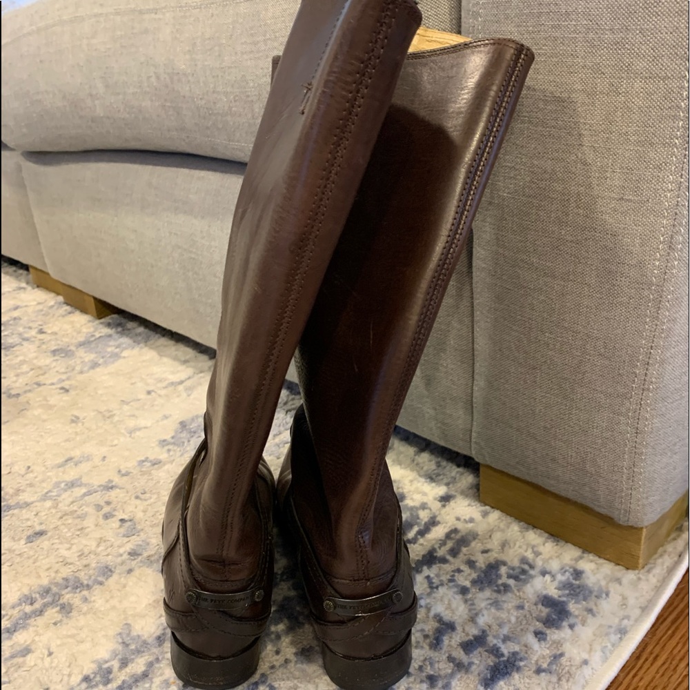Brown Frye boots 8
